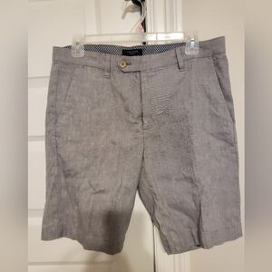 Ted Baker Flat Front Mens Shorts Size 32R